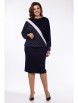 Юбочный костюм артикул: 2663 темно-синий от LadyStyleClassic - вид 1