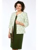 Плательный костюм артикул: 2665 зеленые тона от LadyStyleClassic - вид 6