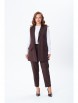 Брючный костюм артикул: 7868 шоколад от TVIN - вид 12