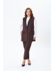 Брючный костюм артикул: 7868 шоколад от TVIN - вид 10