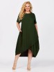 Платье артикул: 2241 хаки от Медея - вид 1