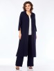 Брючный костюм артикул: 2257 синий от Медея - вид 1