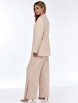 Брючный костюм артикул: 2266 бежевый от Медея - вид 2