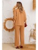 Брючный костюм артикул: 5688 карамель от AGATTI - вид 2