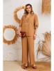 Брючный костюм артикул: 5688 карамель от AGATTI - вид 1