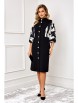 Нарядное платье артикул: 5830-1 черно-белый от AGATTI - вид 5
