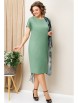 Плательный костюм артикул: 1402 мятно-изумрудный от VOLNA - вид 3