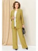 Брючный костюм артикул: 1407 горчично-желтый от VOLNA - вид 5