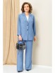 Брючный костюм артикул: 1407 голубой от VOLNA - вид 5