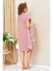 Плательный костюм артикул: 1424 пудрово-розовый от VOLNA - вид 4