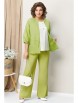Брючный костюм артикул: 1416 фисташка от VOLNA - вид 1