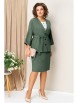 Юбочный костюм артикул: 1428 темная мята от VOLNA - вид 1