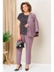 Брючный костюм артикул: 1399 слива от VOLNA - вид 4