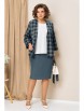 Юбочный костюм артикул: 1433 синий от VOLNA - вид 5