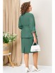 Юбочный костюм артикул: 1428 хвойно-зеленый от VOLNA - вид 2