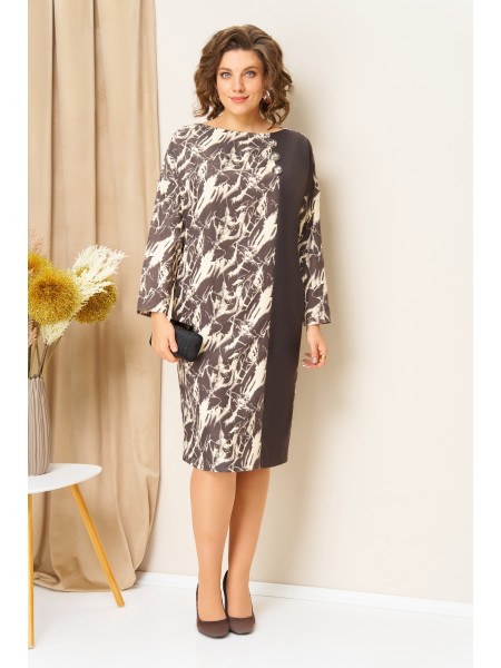 1452 шоколадно-бежевый