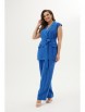 Брючный костюм артикул: 724-039 василек от MALI - вид 1