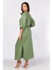 Юбочный костюм артикул: 725-060 зелёный от MALI - вид 2