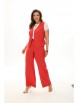 Брючный костюм артикул: 724-030 красный от MALI - вид 6